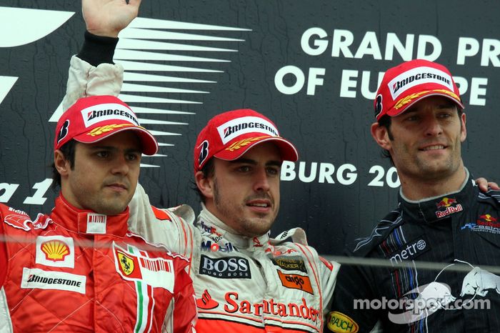 46- Fernando Alonso, 1º en el GP de Europa 2007