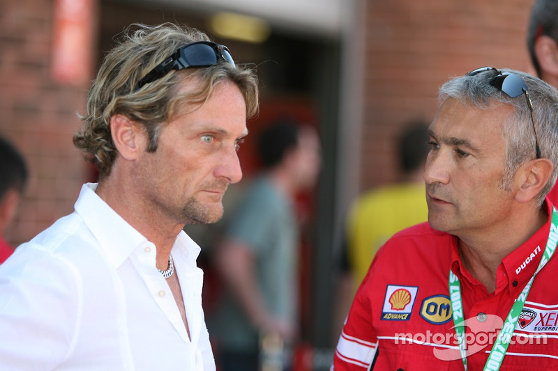 Carl Fogarty und Davide Tardozzi