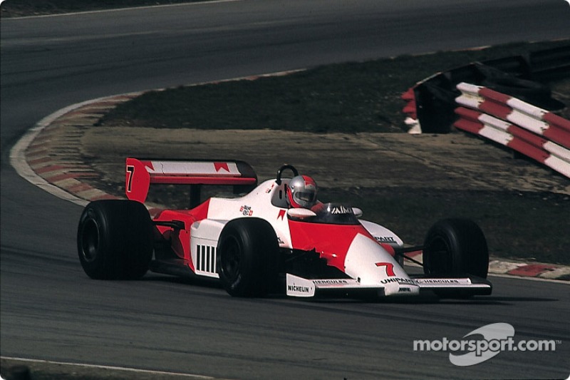 1983: McLaren MP4/1C Ford-Cosworth (одна победа, 5-е место в КК)