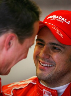 Felipe Massa, Scuderia Ferrari en Michael Schumacher, Scuderia Ferrari