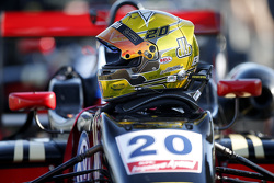 Helmet of Dorian Boccolacci, Signature Dallara F312 Volkswagen
