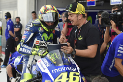 Valentino Rossi, Yamaha Factory Racing, avec Uccio Salucci