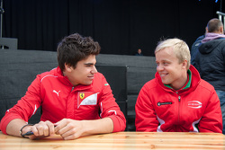 Lance Stroll, Prema Powerteam y Felix Rosenqvist, Prema Powerteam