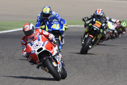 Andrea Dovizioso, Ducati Team, Aleix Espargaro, Team Suzuki MotoGP et Bradley Smith, Tech 3 Yamaha