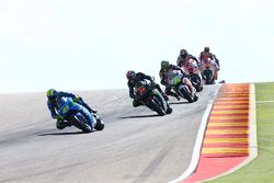 Aleix Espargaro, Team Suzuki MotoGP e Bradley Smith, Tech 3 Yamaha e Cal Crutchlow, Team LCR Honda