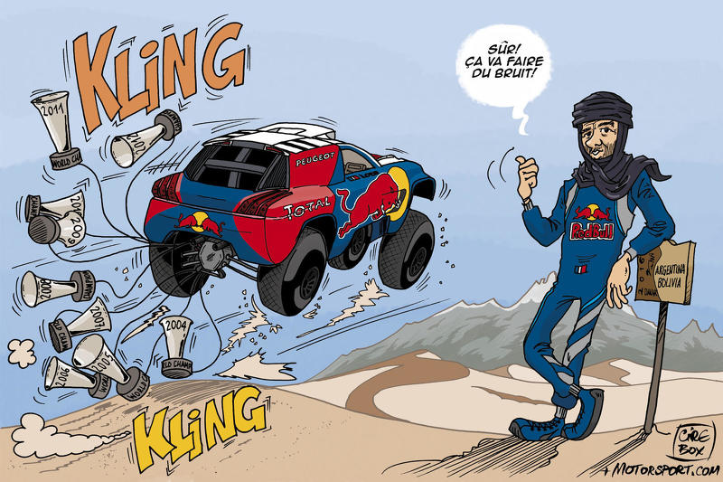 Sébastien Loeb débarque sur le Dakar!