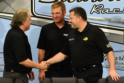 Gene Haas, Clint Bowyer e Tony Stewart, Stewart-Haas Racing