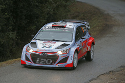 Daniel Sordo et Marc Marti, Hyundai i20 WRC, Hyundai Motorsport