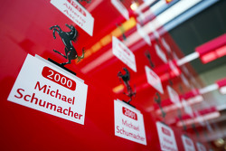 La lista dei Campioni del Mondo Ferrari, incluso Michael Schumacher