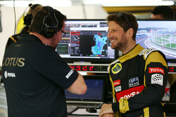 Julien Simon-Chautemps, Lotus F1 Team Ingenireo de carrera con Romain Grosjean, Lotus F1 Team