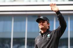 Нико Росберг, Mercedes AMG F1 на параде пилотов