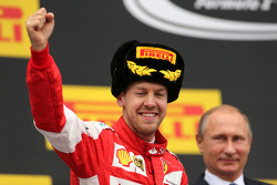 Себастьян Феттель, Scuderia Ferrari и Владимир Путин, президент России