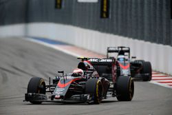 Jenson Button und Fernando Alonso, McLaren