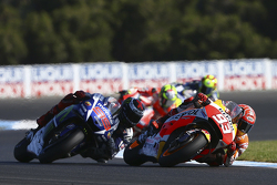 Marc Márquez, Repsol Honda Team y Jorge Lorenzo, Yamaha Factory Racing