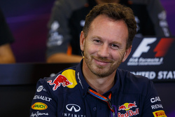 Кристиан Хорнер, руководитель команды Red Bull Racing на пресс-конференции FIA