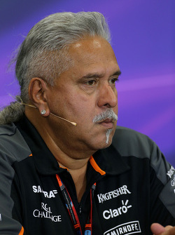 维贾伊·马尔雅(Vijay Mallya), 印度力量车队老板