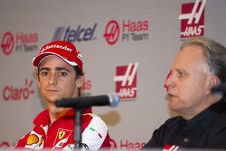 Esteban Gutiérrez et Gene Haas