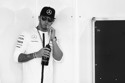 Lewis Hamilton, Mercedes AMG F1 en el desfile de pilotos