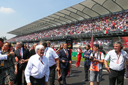 Bernie Ecclestone sur la grille