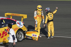 Tom Coronel, ROAL Motorsport Chevrolet Cruze en Nicolas Lapierre, Lada Sport Rosneft Lada Vesta na c