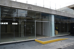 Nieuwe structuur achter de pitgarages