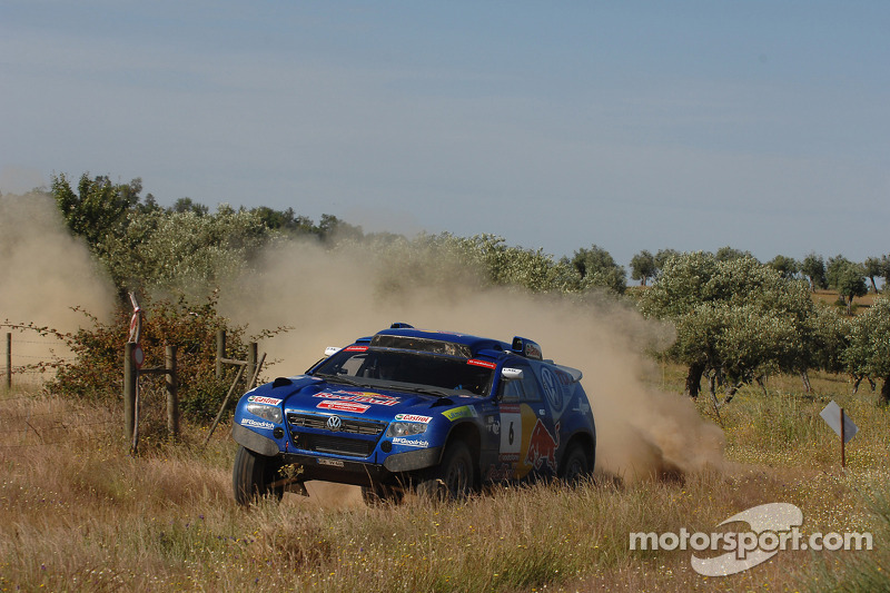 Carlos Sainz et Michel Périn, Volkswagen Motorsport