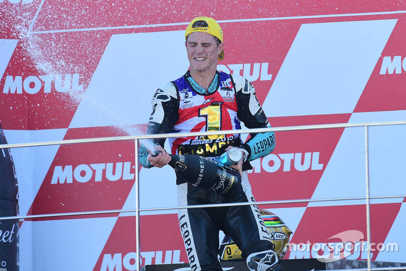 El Campeón del Mundo 2015, Danny Kent, Leopard Racing