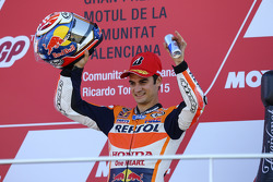 Podium: Tercer lugar, Dani Pedrosa, Repsol Honda Team
