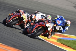 Stefan Bradl, Aprilia Racing Team Gresini; Alvaro Bautista, Aprilia Racing Team Gresini