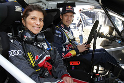 Себастьен Ожье, Volkswagen Motorsport и Лина Гэд, гоночный инженер Audi Sport Team Joest