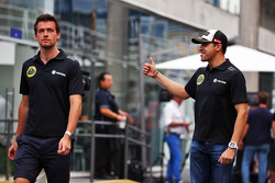 Jolyon Palmer, Lotus F1 Team com Pastor Maldonado, Lotus F1 Team