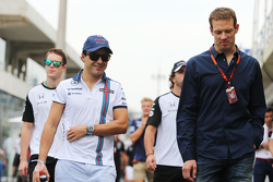 Felipe Massa, Williams con Alex Wurz, Williams Piloto de prueba / GPDA Chairman