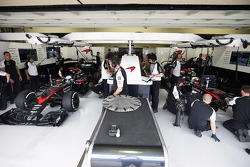 Fernando Alonso, McLaren y Jenson Button, McLaren MP4-30