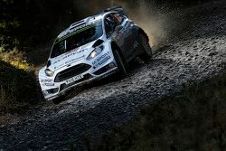 Ott Tanak y Molder Raigo, M-Sport Ford Fiesta WRC