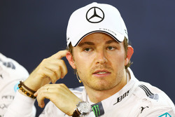 Нико Росберг, Mercedes AMG F1 на пресс-конференции FIA