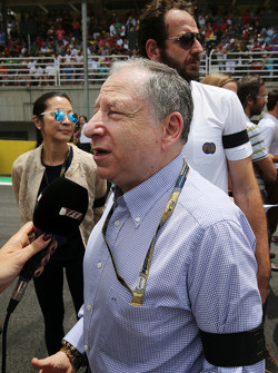 Jean Todt, FIA President op de grid