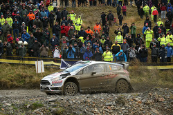 Elfyn Evans y Daniel Barrit, M-Sport Ford Fiesta WRC
