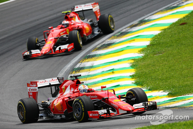 Desde el GP de Brasil 2015 que Ferrari no se baja de los puntos