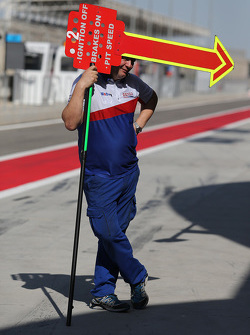 Toyota Racing mechanic