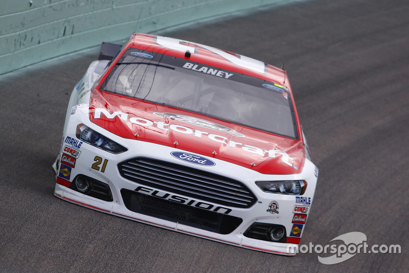 Ryan Blaney, Woods Brothers Racing Ford