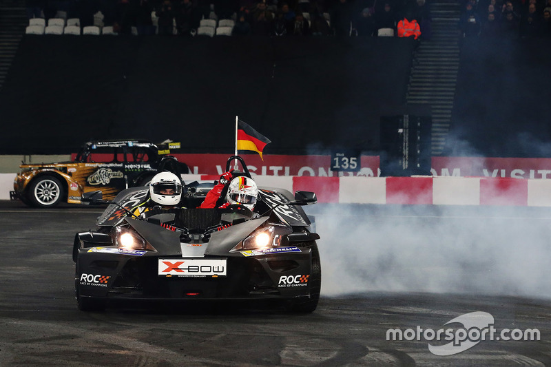 #9: Sebastian Vettel beim Race of Champions