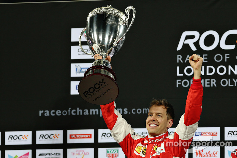 Race of Champions: Sebastian Vettel (Duitsland)