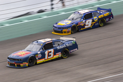 Derek White and Chase Elliott, JR Motorsports Chevrolet
