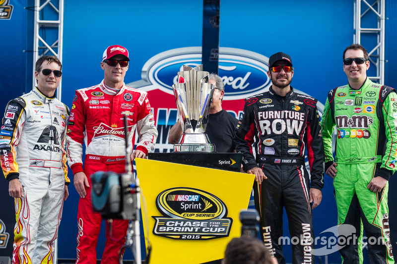 I contendenti della NASCAR Sprint Cup 2015: Jeff Gordon, Hendrick Motorsports Chevrolet, Kevin Harvi