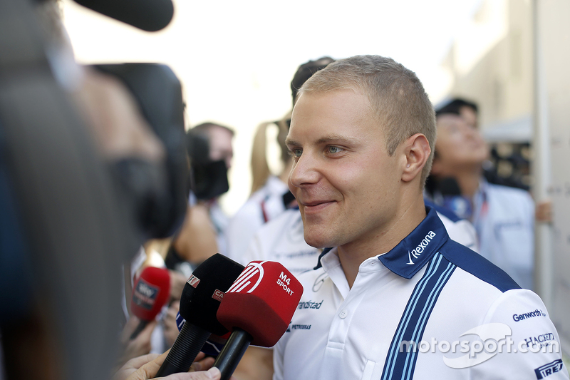 Valtteri Bottas, Williams with the media