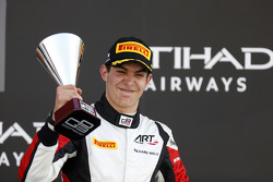 Race 2 derde plaats en 2015 GP3 kampioen Esteban Ocon, ART Grand Prix