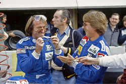 Jacques Laffite et Keke Rosberg, Williams