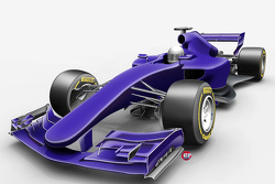 Formel-1-Designstudie für 2017