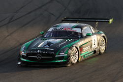#2 Black Falcon Mercedes SLS AMG: Yelmer Buurman, Hubert Haupt, Abdulaziz Al Faisal