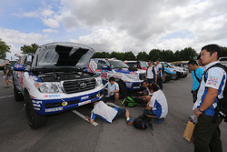I preparativi delle squadre